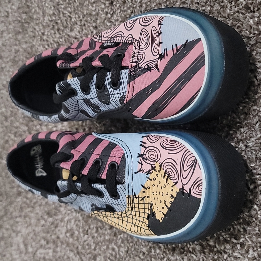 Vans x The Nightmare Before Christmas Era Sally Platform Skate Shoe
